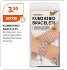 Kumihimo Bracelets für 3,50 € bei Müller im Angebot Kumihimo Bracelets im aktuellen Müller Prospekt