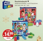 Bausteinebeutel im V-Markt Prospekt Bausteinebeutel von Mega Bloks im aktuellen V-Markt Prospekt für 14,99 €