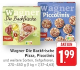 Die Backfrische Pizza Salami Angebote von Wagner bei EDEKA Neustadt für 1,99 €