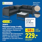 Lidl - Polyrattan Lounge, 4-teilig Angebot im Prospekt Polyrattan Lounge, 4-teilig bei Lidl im Prospekt "" für