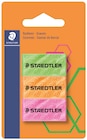 Radierer neon im Rossmann Prospekt Radierer neon von STAEDTLER im aktuellen Rossmann Prospekt für 1,99 €