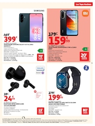 Prix et réduction Samsung Galaxy dans le prospectus Auchan Hypermarché en cours Offre Samsung Galaxy dans le catalogue Auchan Hypermarché du moment à la page 11