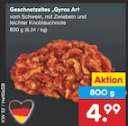Netto Marken-Discount Flensburg - Geschnetzeltes Gyros Art Angebot im Prospekt Geschnetzeltes Gyros Art bei Netto Marken-Discount im Flensburg Prospekt für 4,99 €