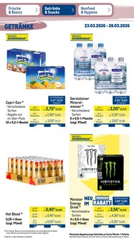 Gerolsteiner im METRO Prospekt "Wochenangebote + Gewinnspiel" mit 54 Seiten (München)