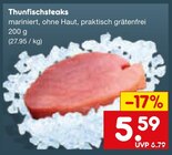 Thunfischsteaks im Angebot bei Netto Marken-Discount in Filderstadt Thunfischsteaks Angebote bei Netto Marken-Discount Filderstadt für 5,59 €