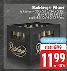 Pilsner im Angebot bei EDEKA in Hemer Pilsner Angebote von Radeberger bei EDEKA Hemer für 11,99 €