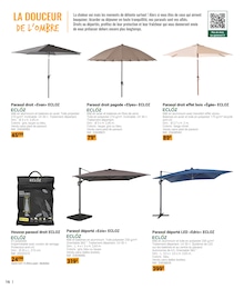 Offre Parasol dans le catalogue Gamm vert du moment à la page 16