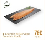 Saumon de norvège fumé à la ficelle dans le catalogue Monoprix