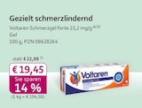 Schmerzgel forte 23,2 mg/g bei mea - meine apotheke im Prospekt "" für 19,45 €