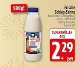 Frische Schlag-Sahne bei EDEKA im Huglfing Prospekt für 2,29 €