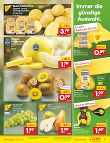 Bananen im Netto Marken-Discount Prospekt "Aktuelle Angebote" mit 50 Seiten (Mülheim (Ruhr))