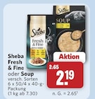 Fresh & Fine im Angebot bei combi in Herford Fresh & Fine Angebote von Sheba bei combi Herford für 2,19 €