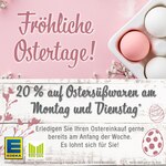 EDEKA Prospekt "Fröhliche Ostertage!", 1 Seiten, für Neumünster, 04.04.2020 - 07.04.2020 EDEKA Prospekt "Fröhliche Ostertage!", 1 Seiten, für Neumünster, 04.04.2020 - 07.04.2020