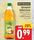 Apfelschorle von Spreequell für 0,99 € bei EDEKA im Angebot Apfelschorle von Spreequell im aktuellen EDEKA Prospekt