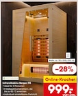 Infrarotkabine Bergen 115 von ARTSAUNA für 999,00 € bei Netto Marken-Discount im Angebot Infrarotkabine Bergen 115 von ARTSAUNA im aktuellen Netto Marken-Discount Prospekt