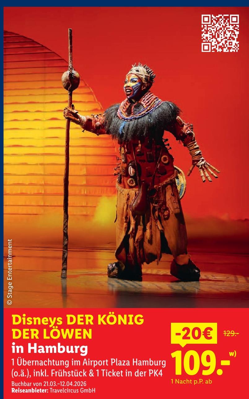 Disneys DER KÖNIG DER LÖWEN in Hamburg