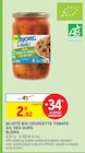 Mijoté bio courgette tomate ail des ours - BJORG - Intermarché à Mérignac Mijoté bio courgette tomate ail des ours - BJORG en promo chez Intermarché Mérignac à 2,82 €