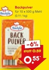 Backpulver von  im aktuellen Netto Marken-Discount Prospekt für 0,55 €