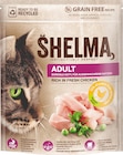 Trockenfutter Katze mit Huhn, Adult Angebote von Shelma bei dm-drogerie markt Singen für 4,95 €