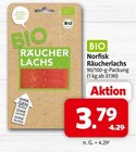 nah&frisch Thuine - Räucherlachs Angebot im Prospekt Räucherlachs bei nah&frisch im Thuine Prospekt für 3,79 €