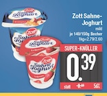 Sahne-Joghurt von Zott im aktuellen EDEKA Prospekt für 0,39 €