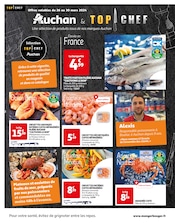 Promos Crevettes Décortiquées dans le catalogue "Y'a Pâques des oeufs…Y'a des surprises !" de Auchan Hypermarché à la page 2