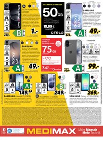 Smartphone im aktuellen MEDIMAX Prospekt (Mönchengladbach) Smartphone im MEDIMAX Prospekt "BACK TO SCHOOL!" mit 8 Seiten (Mönchengladbach)