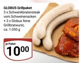 Aktuelles Grillpaket Angebot bei GLOBUS in Herne ab 10,00 €