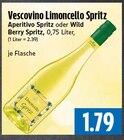 Limoncello Spritz Angebote von Vescovino bei EDEKA Gießen für 1,79 €