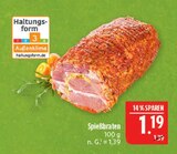 Aktuelle Braten Angebote bei Marktkauf in Erlangen Aktuelles Spießbraten Angebot bei Marktkauf in Erlangen ab 1,19 €