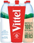 Eau minérale naturelle - Vittel en promo chez Colruyt Colmar à 2,25 €