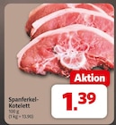 Spanferkel-Kotelett im Angebot bei Markant Nordwest in Löhne Spanferkel-Kotelett Angebote bei Markant Nordwest Löhne für 1,39 €