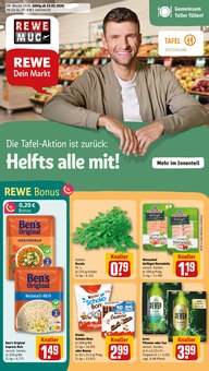 Aktueller REWE Prospekt für Hallbergmoos und Ungebung, Seiten zum blättern REWE Prospekt Dein Markt mit Seiten in Hallbergmoos und Umgebung