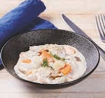 Blanquette de lieu ou Duo merlu crevettes sauce champignons en promo chez Super U Antibes à 18,49 €