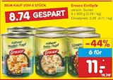 Netto Marken-Discount Meinersen - Eintöpfe Angebot im Prospekt Eintöpfe bei Netto Marken-Discount im Meinersen Prospekt für 3,29 €