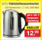 Edelstahlwasserkocher Angebote von sinbo bei Zimmermann Goslar für 12,99 €