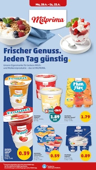 Joghurt im Penny Prospekt "Wer günstig will, muss Penny." mit 38 Seiten (Frankfurt (Main))