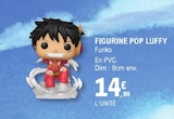 Figurine Pop Luffy - Funko en promo chez E.Leclerc Poitiers à 14,90 €
