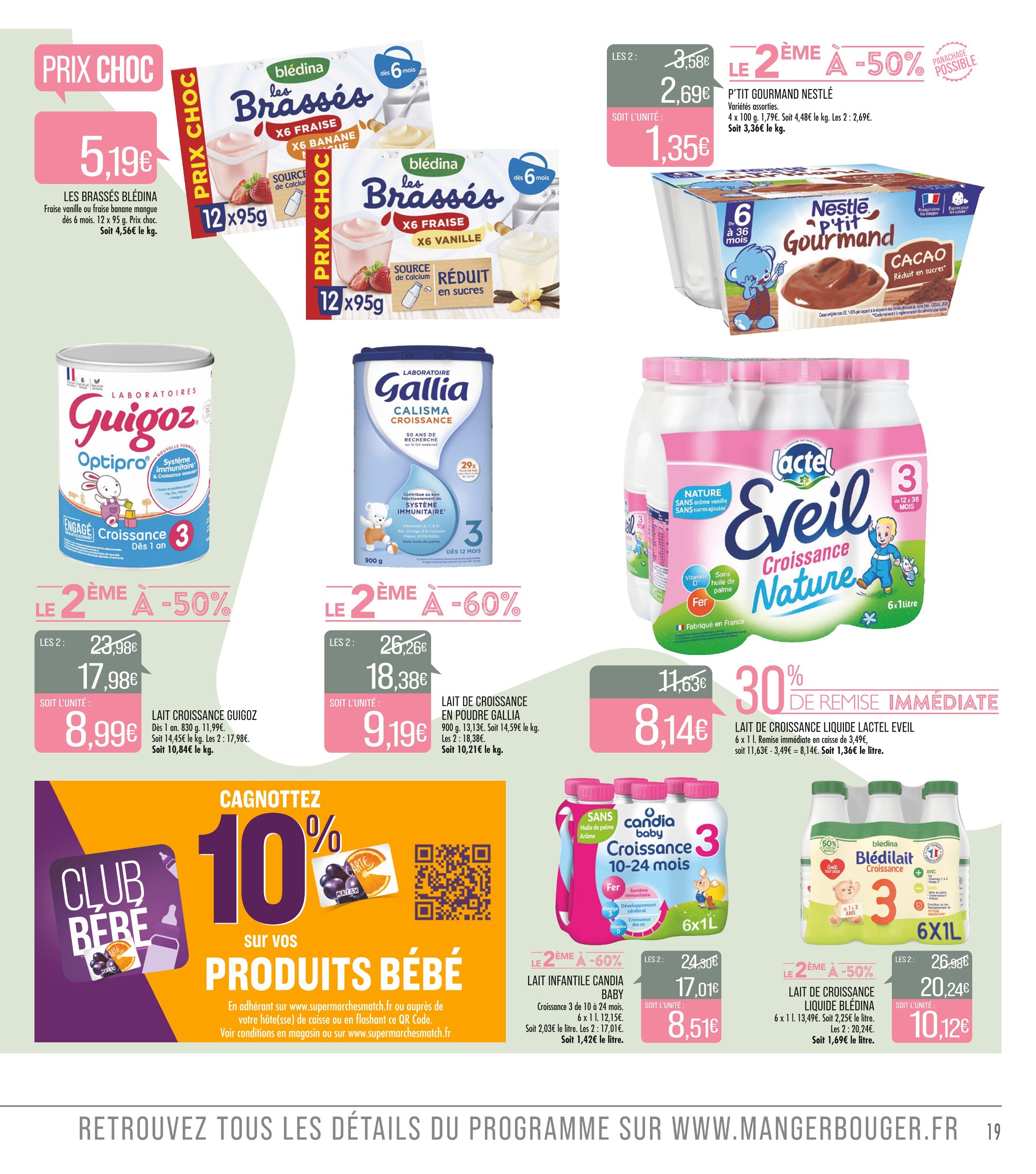 Lait Bébé Auchan ᐅ Promos et prix dans le catalogue de la semaine