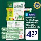 Bio-Nürnberger Rostbratwürste für 4,29 € bei ALDI SÜD im Angebot Bio-Nürnberger Rostbratwürste im aktuellen ALDI SÜD Prospekt
