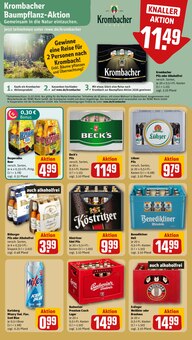 Krombacher im REWE Prospekt "Dein Markt" mit 34 Seiten (Wismar)