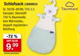 Schlafsack LIEBMICH Angebote von Träumeland bei Zimmermann Hofheim für 9,99 €