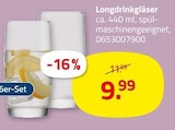 Longdrinkgläser im aktuellen ROLLER Prospekt