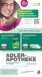 Apotheken Prospekt von mea - meine apotheke Gera mea - meine apotheke Prospekt: "Unsere August-Angebote", 4 Seiten, 01.08.2025 - 31.08.2025