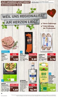 Leberwurst im Kaufland Prospekt "Aktuelle Angebote" mit 44 Seiten (Mannheim)