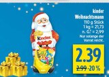 Weihnachtsmann Angebote von Kinder bei diska Oschatz für 2,39 €