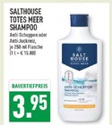 Totes Meer Shampoo Anti-Schuppen im Angebot bei Marktkauf in Dinslaken Totes Meer Shampoo Anti-Schuppen Angebote von SALTHOUSE bei Marktkauf Dinslaken für 3,95 €