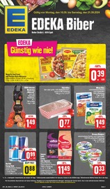 Aktueller EDEKA Supermarkt Prospekt in Abenberg und Umgebung, "Wir lieben Lebensmittel!" mit 24 Seiten, 16.09.2024 - 21.09.2024