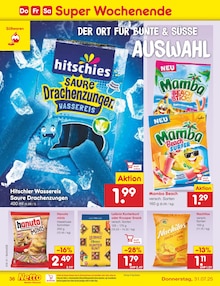 Wassereis Angebot im Netto Marken-Discount Prospekt, gültig von 28.07.2025 bis 02.08.2025 Wassereis Angebot im aktuellen Netto Marken-Discount Prospekt auf Seite 58
