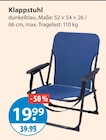 Klappstuhl im V-Markt Prospekt Klappstuhl von im aktuellen V-Markt Prospekt für 19,99 €